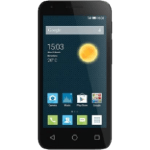 One Touch (4027D) Pixi3 4.5" ezüst kártyafüggetlen okostelefon