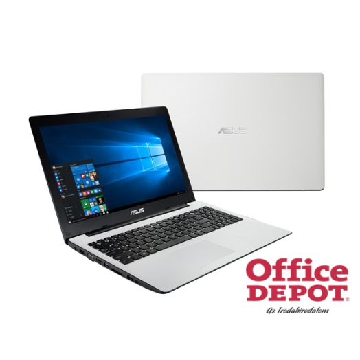 ASUS X553SA-XX015T 15,6"/Intel Celeron N3050/4GB/500GB/Win10/DVD író/fehér notebook