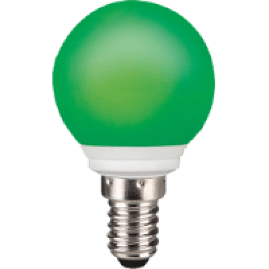 TOLEDO kültéri kisgömb 0,5W E14 IP44 opál zöld