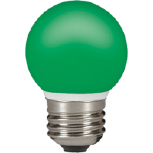 TOLEDO kültéri kisgömb 0,5W E27 IP44 opál zöld