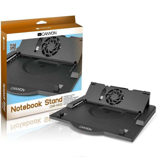 Canyon notebook állvány,USB-s 12-17-ig,hűtős,forgatható