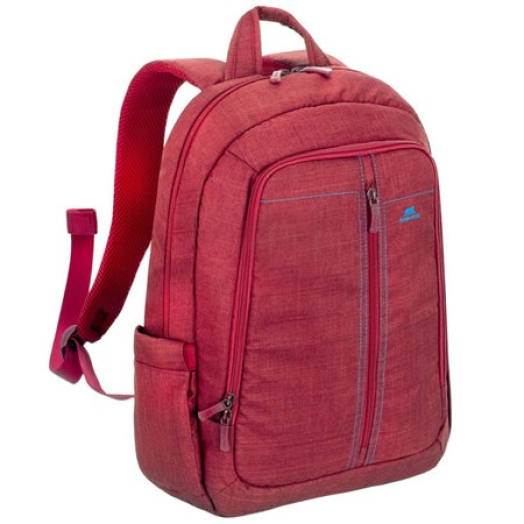 RIVACASE Aspen Notebook hátizsák, 15,6' piros