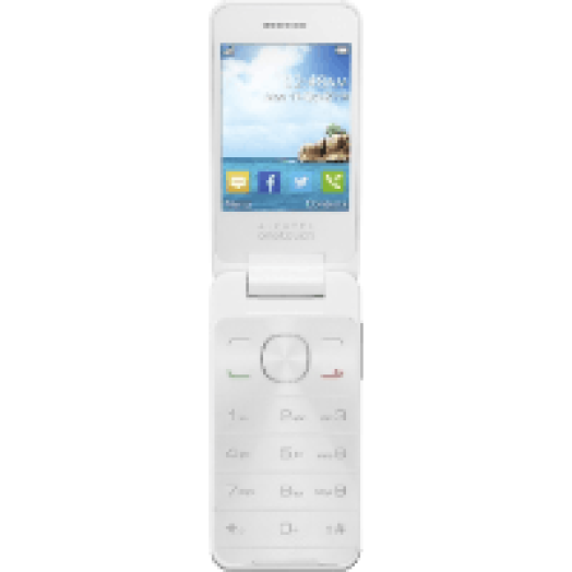 2012D DualSIM Pure White kártyafüggetlen mobiltelefon