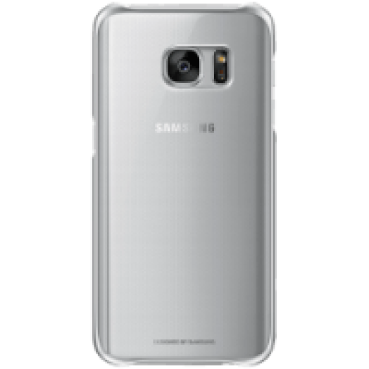 Galaxy S7 átlátszó tok ezüst