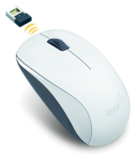 Genius Nx-7000 USB egér fehér vezeték nélküli