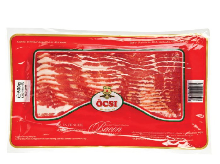Öcsi Hús füstölt, szeletelt bacon