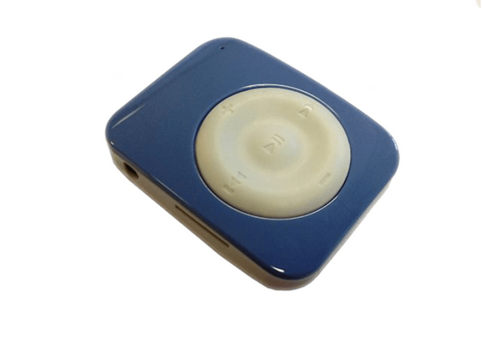 D-230 MSD MP3 lejátszó, fehér- kék