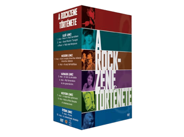 A rockzene története DVD