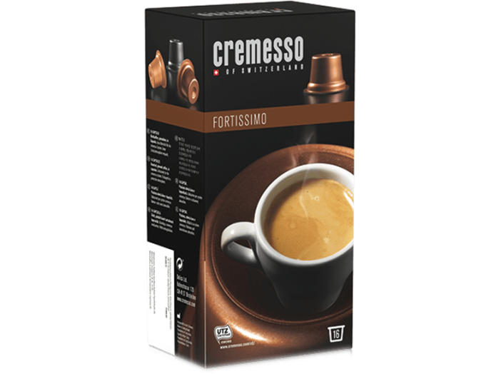 FORTISSIMO kávékapszula, Cremesso kávéfőzőhöz
