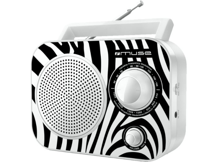 M-060 ZW hordozható rádió, zebra mintás