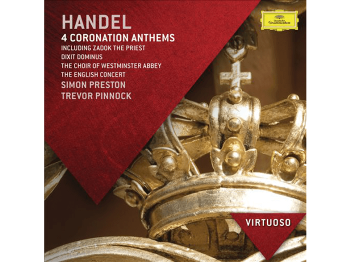 Handel - 4 Coronation Anthems CD