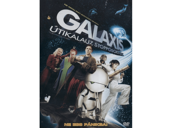 Galaxis útikalauz stopposoknak DVD