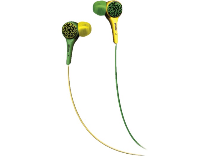 Audio WILD BUDZ fülhallgató, zöld-sárga