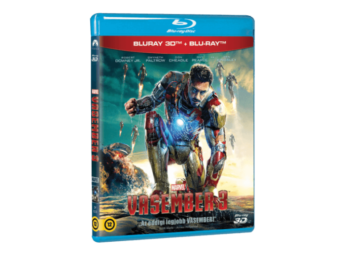 Iron Man - Vasember 3. 3D Blu-ray