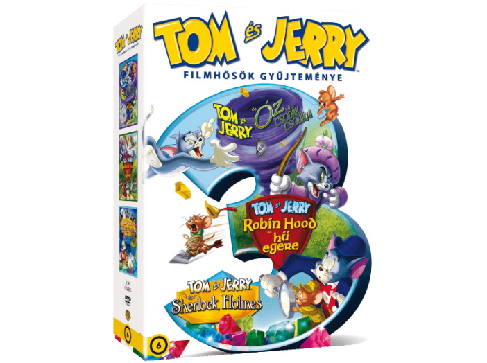 Tom és Jerry - Filmhősök gyűjteménye DVD