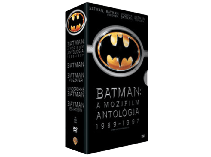 Batman - A mozifilm antológia 1989-1997 (díszdoboz) DVD