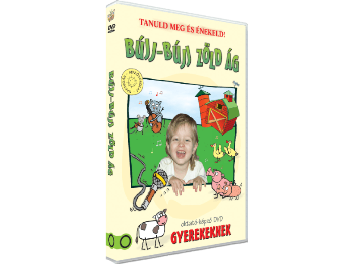 Bújj-bújj zöld ág oktató-képző DVD gyerekeknek (új kiadás) DVD