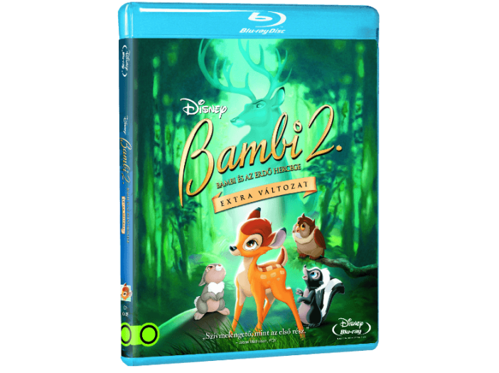 Bambi 2. -  Bambi és az erdő hercege (extra változat) Blu-ray