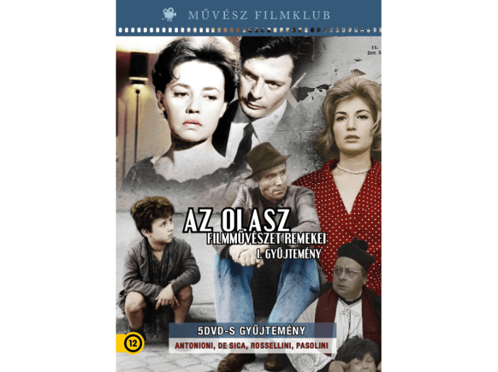 Olasz Filmművészet remekei gyűjtemény I. (díszdoboz) DVD