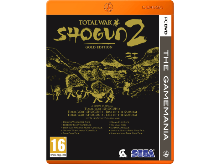 Total War: Shogun II - Gold Edition (The Gamemania) PC