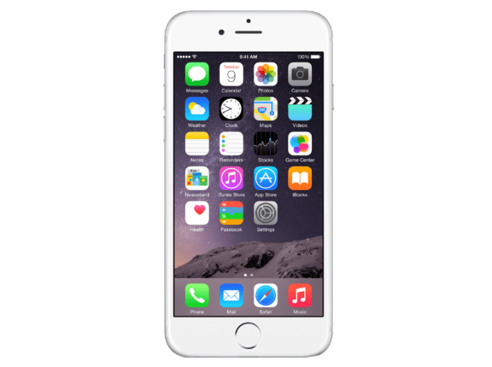 iPhone 6 128GB Ezüst kártyafüggetlen okostelefon
