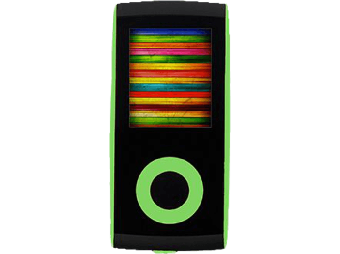 630 MSD 4GB-os MP3/MP4 lejátszó, zöld