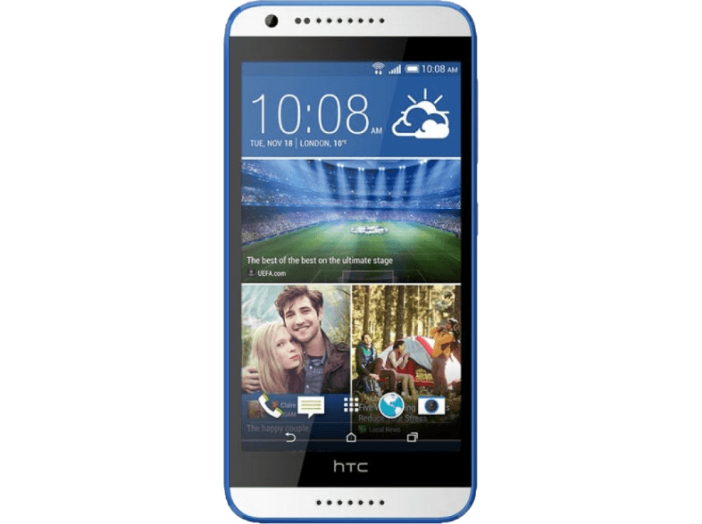 DESIRE 620G Gloss white/ blue Dual Sim kártyafüggetlen okostelefon