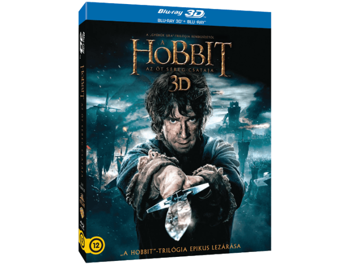 A hobbit - Az öt sereg csatája (lentikuláris) 3D Blu-ray+Blu-ray