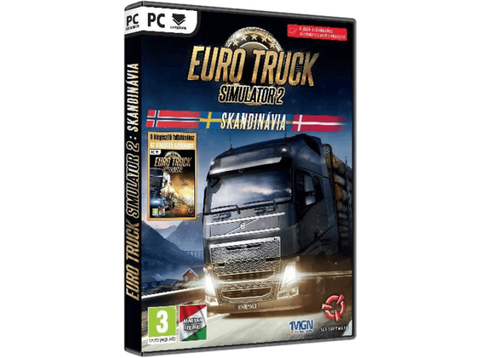 Euro Truck Simulator 2 - Skandinávia (kiegészítő) PC