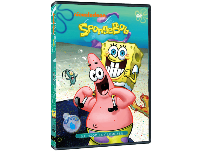 SpongyaBob Kockanadrág 6. DVD
