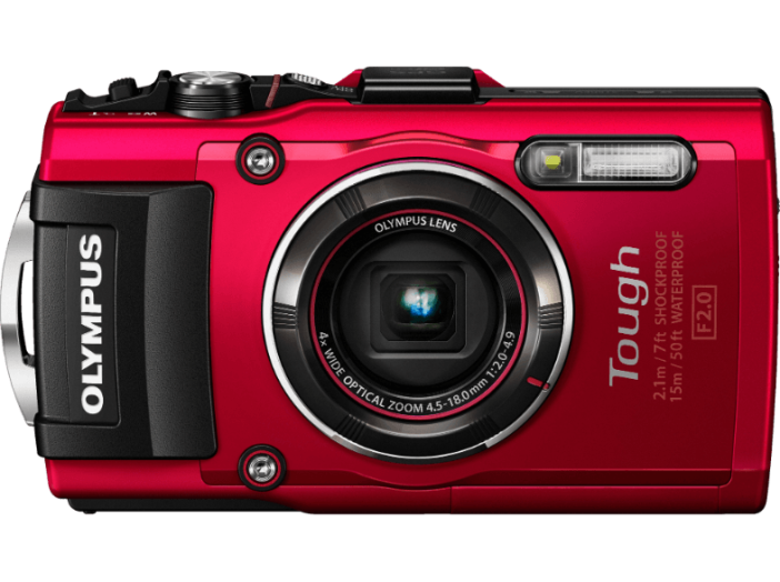 TG-4 piros digitális fényképezőgép