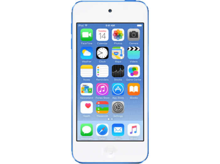 iPod touch 64GB, kék