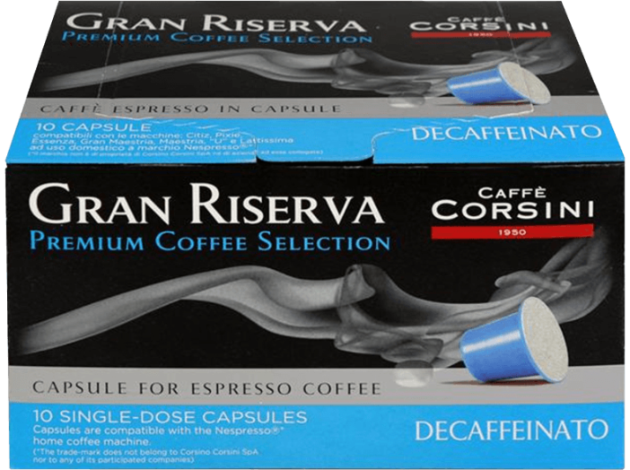 DCC132 GRAN RISERVA DECAFFEINATED  kávékapszula Nespresso kávéfőzőhöz