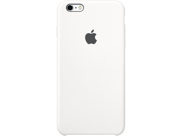 iPhone 6S Plus szilikon tok fehér (MKXK2)