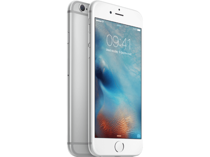 iPhone 6S 64GB ezüst kártyafüggetlen okostelefon