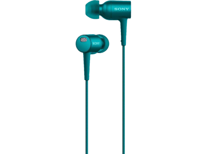 MDREX750NA h.ear in NC High Resolution Audio zajszűrő fülhallgató, kék