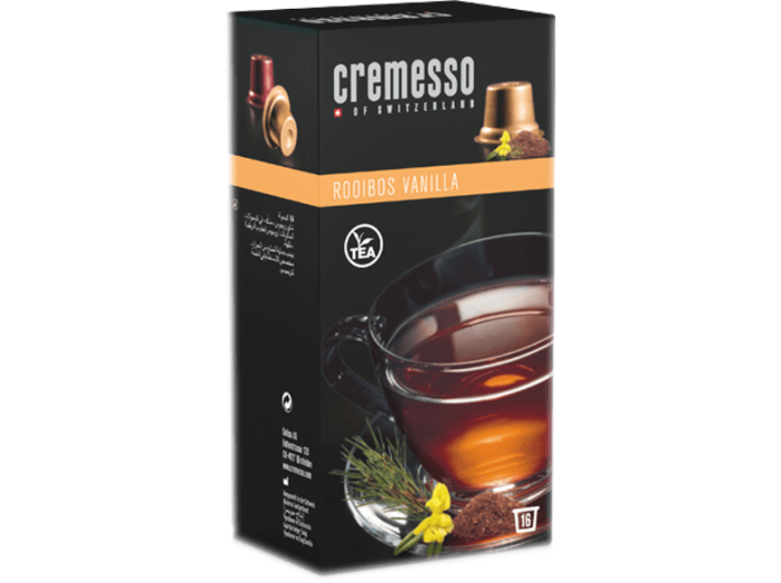ROOIBOS VANILLA teakapszula, Cremesso kávéfőzőhöz