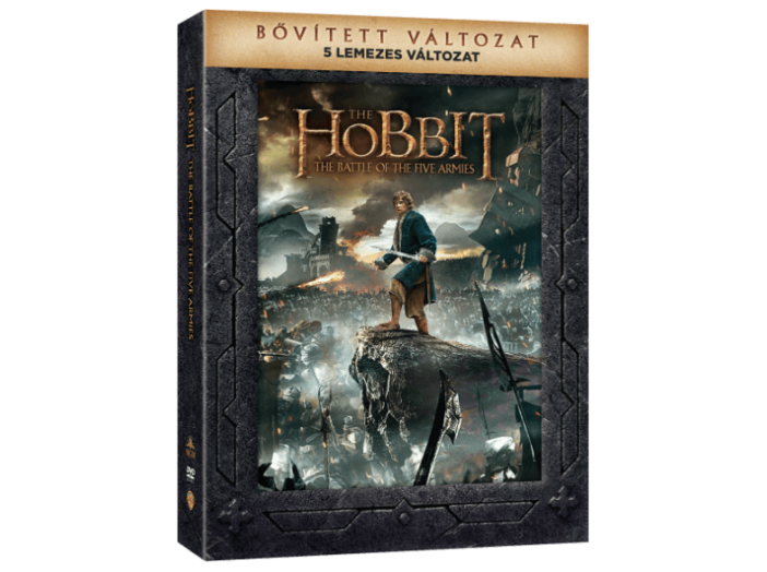 A Hobbit - Az öt sereg csatája (Bővített változat) DVD