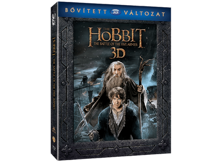 A Hobbit - Az öt sereg csatája (Bővített változat) 3D Blu-ray