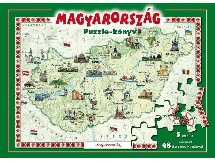Magyarország puzzle-könyv