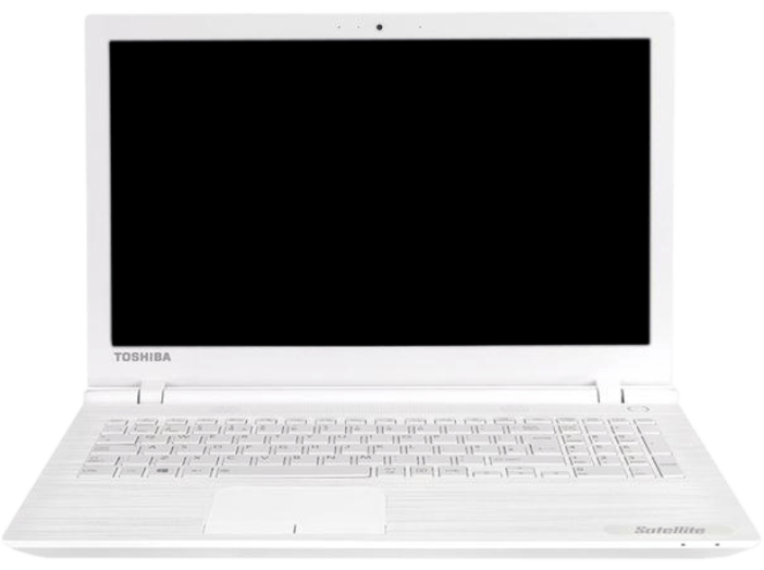 Satellite C55-C-136 fehér notebook (15,6"/Core i3/4GB/1TB/DOS)