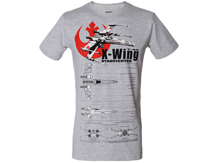 Csillagok háborúja - X-Wing Starfighter T-Shirt L