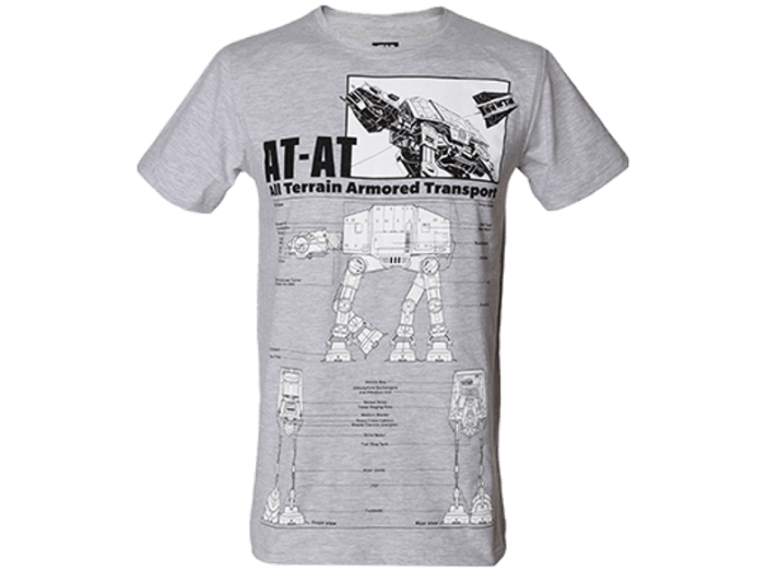 Csillagok háborúja - Birodalmi Lépegető T-Shirt S