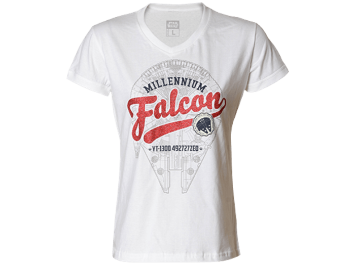 Csillagok háborúja - Millennium Falcon T-Shirt Női S