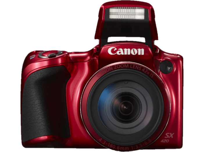 PowerShot SX420 HS piros digitális fényképezőgép