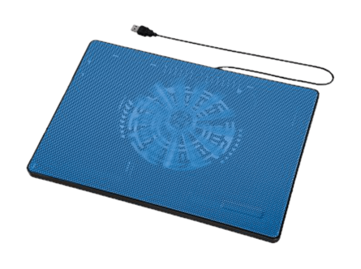 kék notebook hűtő Slim (53059)