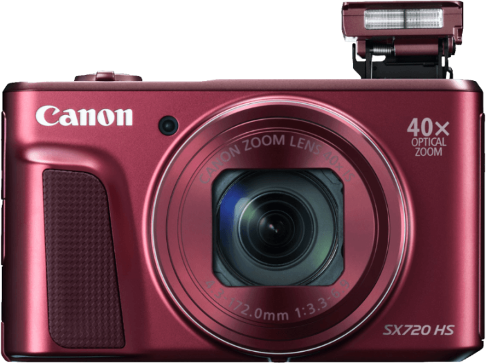 PowerShot SX720 HS piros digitális fényképezőgép