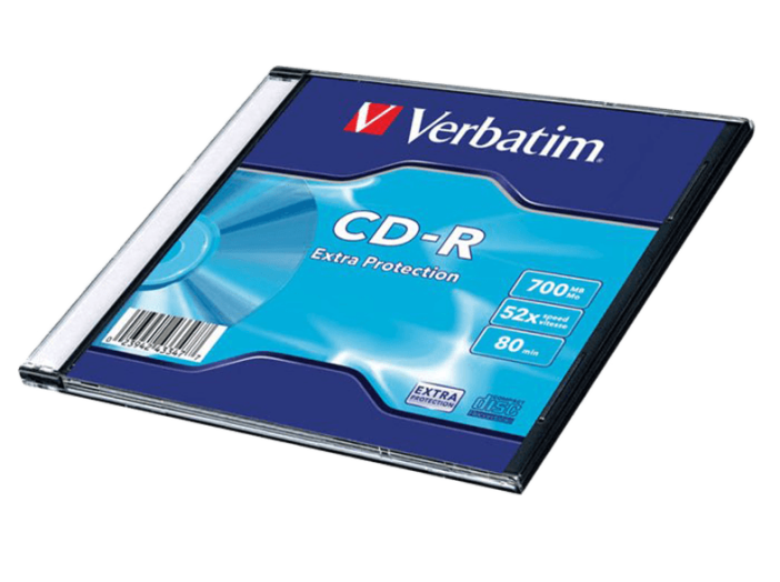 CD-R lemez 700 MB 52x, vékony tok, DataLife