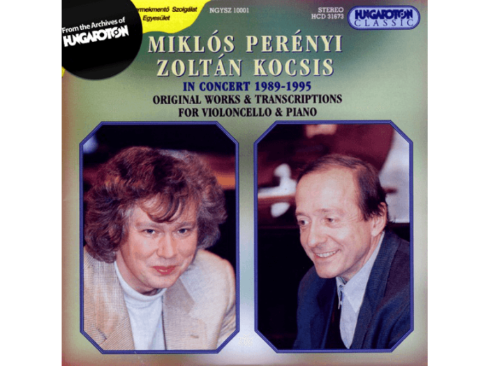 Miklós Perényi and Zoltán Kocsis in Concert 1989-1995 CD