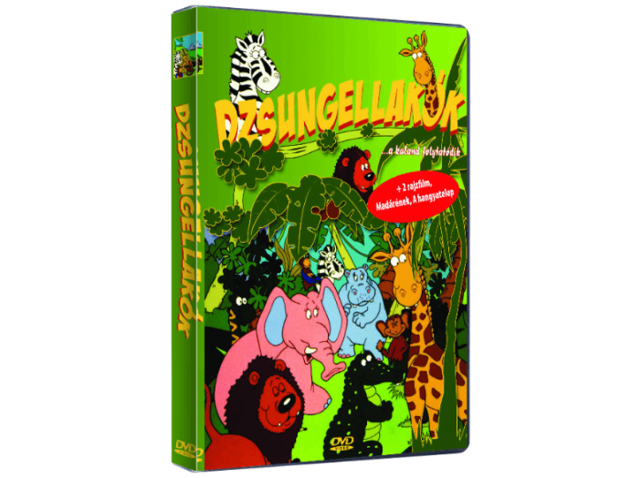 Dzsungellakók DVD